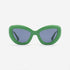 Butterfly-shaped with 3D effect Acetate Female Sunglasses  22A8074
